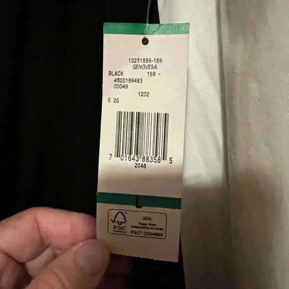 Jones New York Darted Pencil Skirt  Womens Sz Large Basic Black NWT - Picture 4 of 7